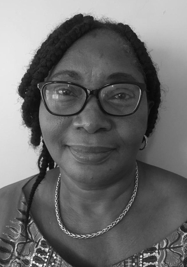 Black and White Photo of Marguerite Nzuzi Kenge